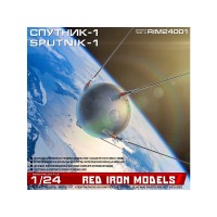 Сборная модель Red Iron Models Советский ИСЗ Спутник-1, 1/24 Сборная модель Red Iron Models Советский ИСЗ Спутник-1, 1/24