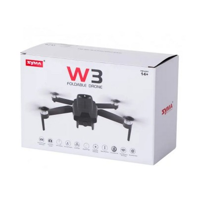 Радиоуправляемый квадрокоптер Syma W3  brushless с камерой 2.7K FPV по WiFi, барометр, GPS, 2.4G RTF