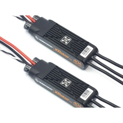 Бесколлекторный регулятор Hobbywing XRotor Pro-40A-
Wire Leaded-Dual Pack (40A-60A, Copter)