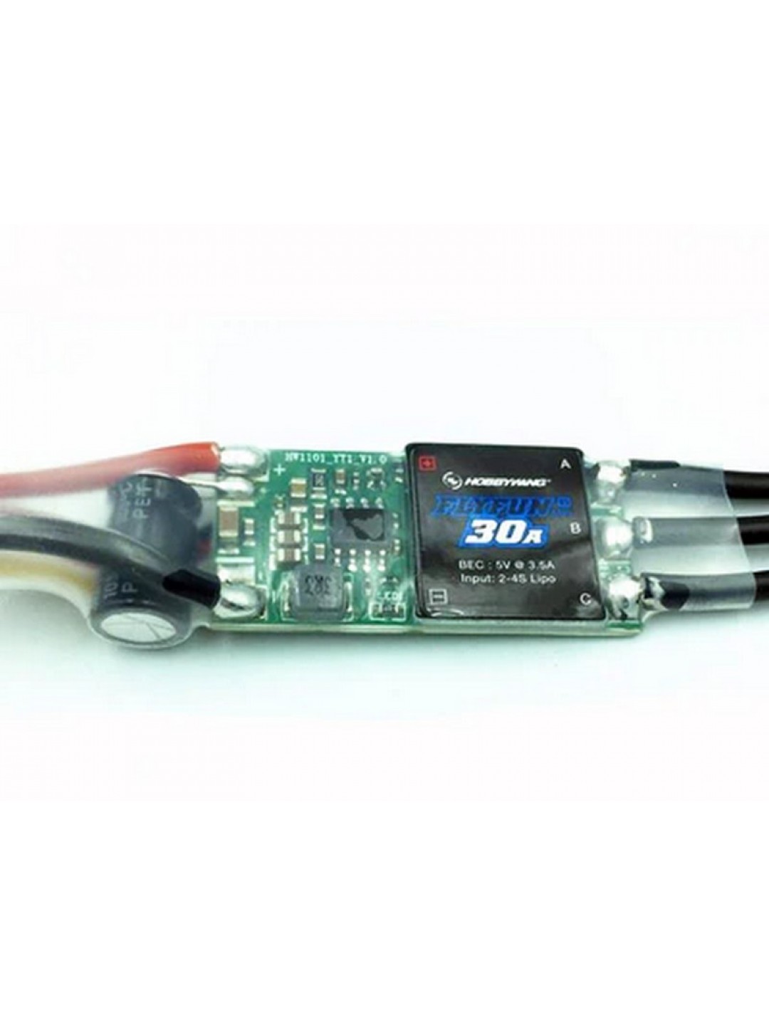 Бесколлекторный регулятор Hobbywing Flyfun-30A-Mini-V5 (30A-45A, Aircraft)