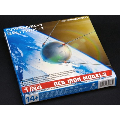 Сборная модель Red Iron Models Советский ИСЗ Спутник-1, 1/24