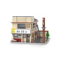 Конструктор CADA магазин тофу Fujiwara (1908 деталей) Конструктор CADA магазин тофу Fujiwara (1908 деталей)