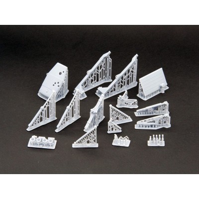 Сборная модель Red Iron Models Бульдозер Т-100МЗГП, 1/43