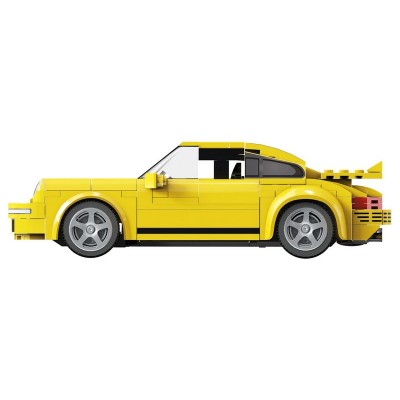 Радиоуправляемый конструктор CADA спортивный автомобиль RUF CTR 2017 Yellowbird 1/20 (222 детали)