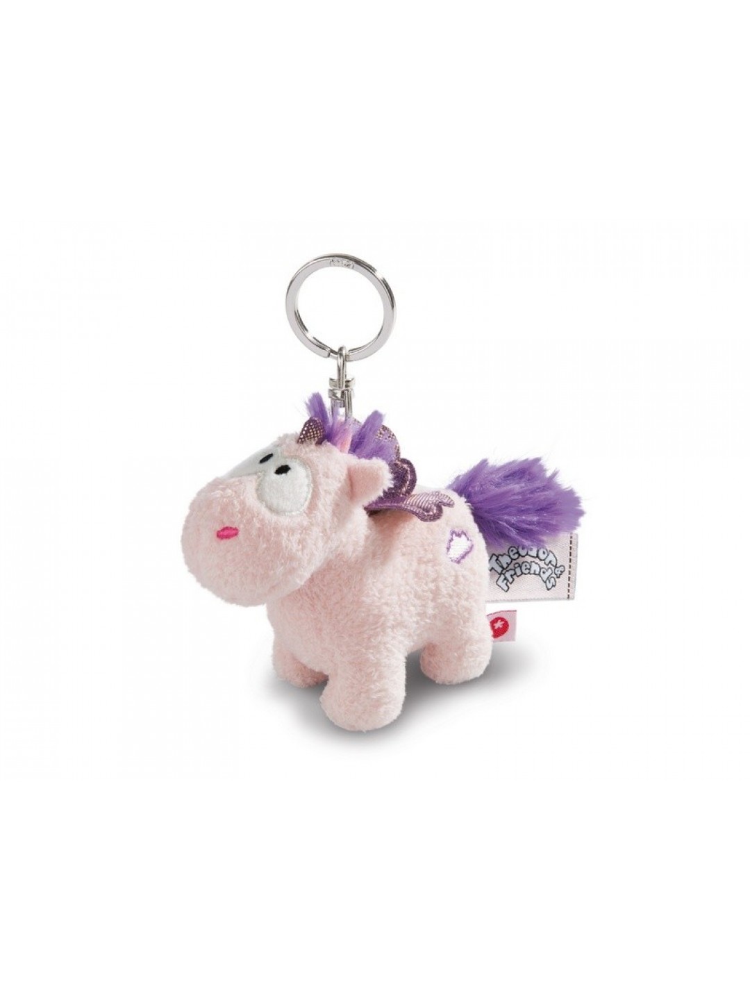Мягкая игрушка NICI Единорог Облачный Мечтатель, брелок 10 см