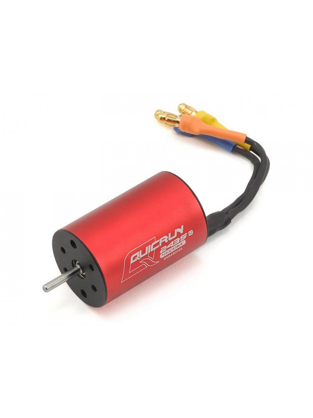 Бесколлекторный мотор Hobbywing QUICRUN-2435SL-4500KV-RED-G3-SE (4500KV, 2,3/10мм, 1/18, 1/16)