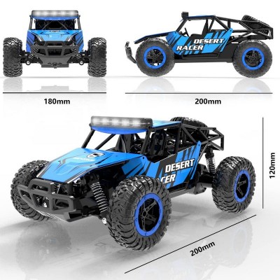 Радиоуправляемый внедорожник Volantex RC Desert King синий 4WD 2.4G 1/16 RTR