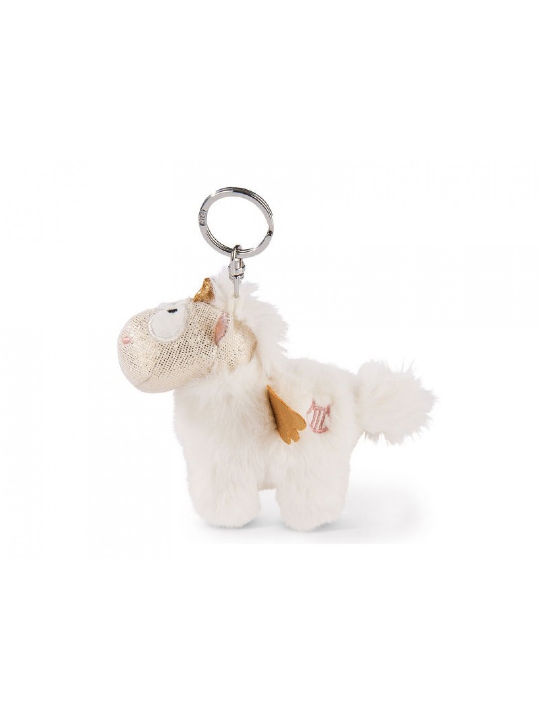 Мягкая игрушка NICI Единорог Анджелия, брелок 10 см