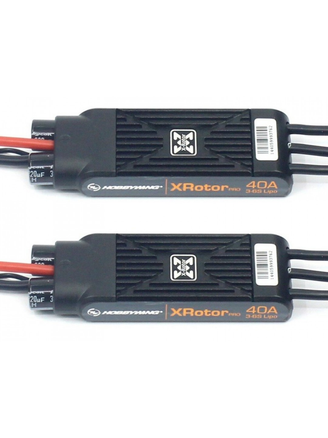 Бесколлекторный регулятор Hobbywing XRotor Pro-40A-
Wire Leaded-Dual Pack (40A-60A, Copter)