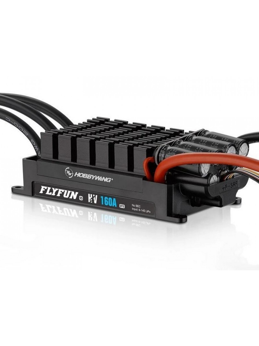 Бесколлекторный регулятор Hobbywing FLYFUN-160A-HV-OPTO-V5 (160A-200A, Aircraft)