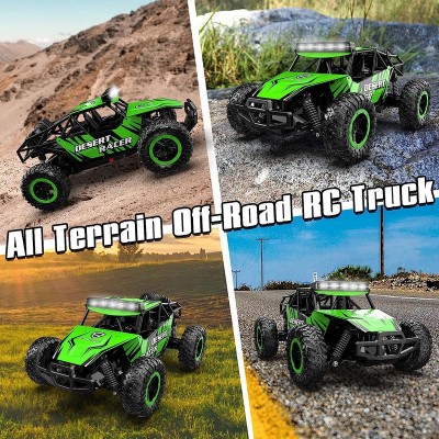 Радиоуправляемый внедорожник Volantex RC Desert King зеленый 4WD 2.4G 1/16 RTR