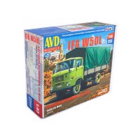 Сборная модель AVD IFA W50L бортовой с тентом, 1/43 Сборная модель AVD IFA W50L бортовой с тентом, 1/43